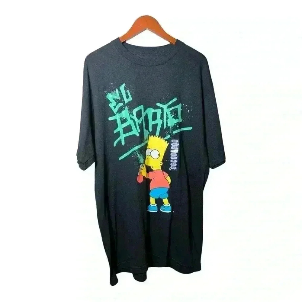 Bart Simpson El Barto Graphic Tee NWT - Picture 2 of 5
